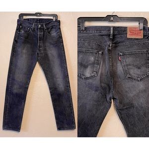 Levi’s 501 CT Original Fit Jean Black Charcoal Size 30”x32”